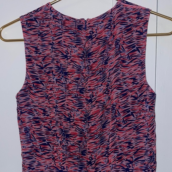 French Connection Pink and Blue Patterned Mini Dress - Picture 5 of 10